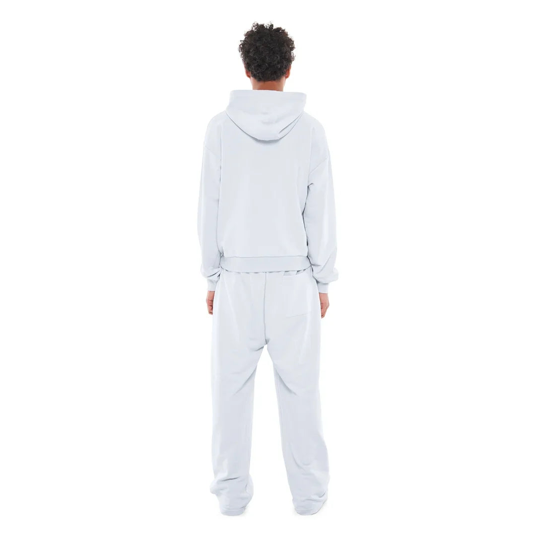 OPEN LEG JOGGER CHALK BLUE