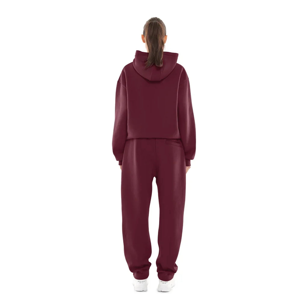HOODIE BLACK CHERRY