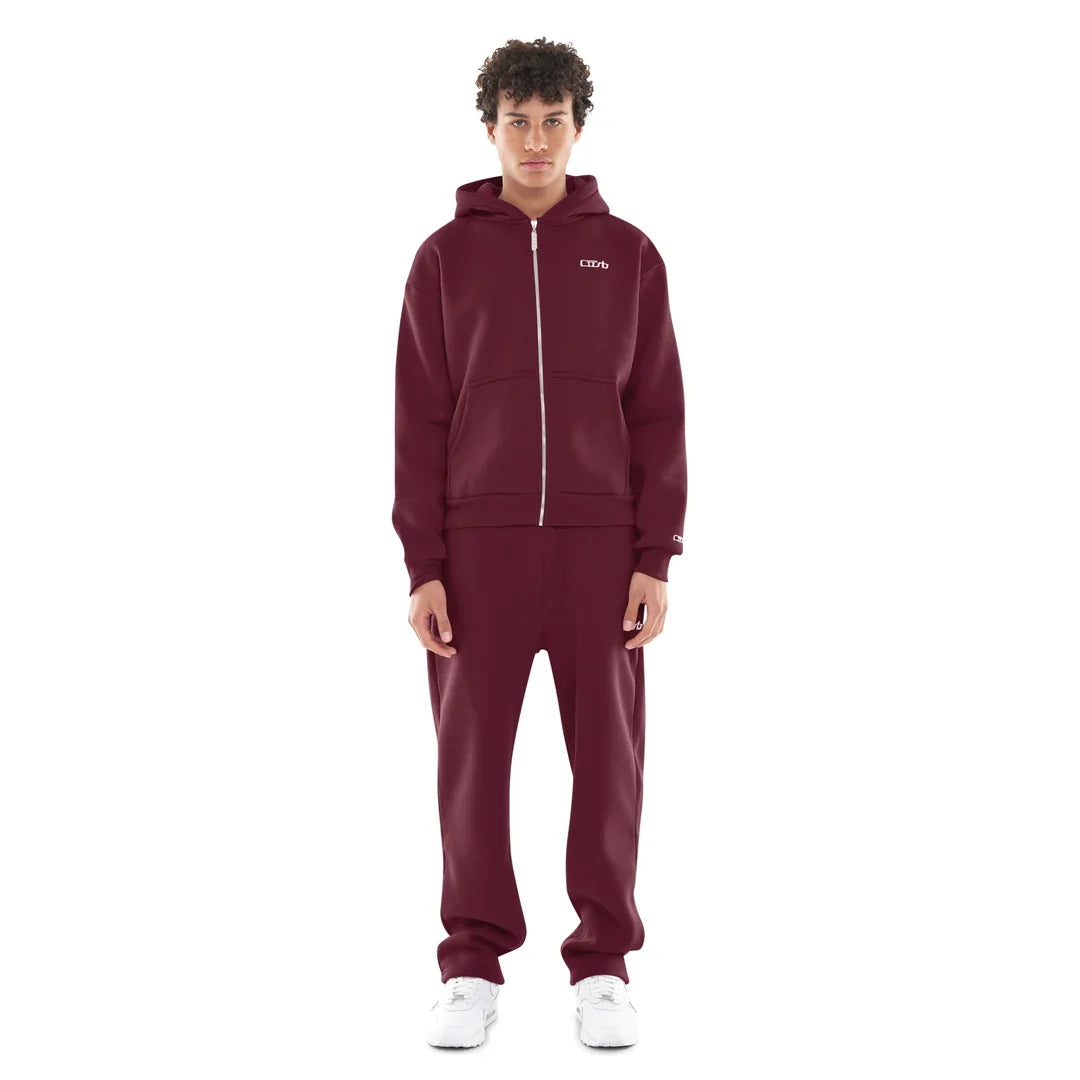 ZIP-UP BLACK CHERRY
