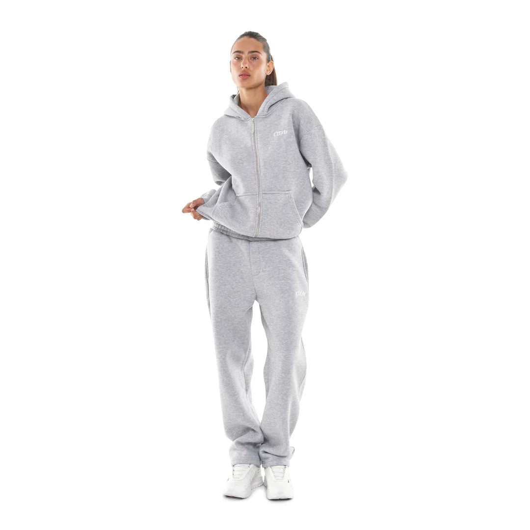 ZIP-UP GREY MELANGE